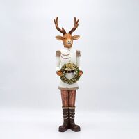 ΤΑΡΑΝΔΟΣ ΠΟΛΥΡΕΖΙΝ, ΜΕ ΣΤΕΦΑΝΙ, 41.5cm