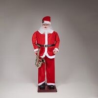 ΑΓΙΟΣ ΒΑΣΙΛΗΣ ΜΕ ΣΑΞΟΦΩΝΟ, ΜΕ ΜΟΥΣΙΚΗ ΚΑΙ ΚΙΝΗΣΗ, 180cm