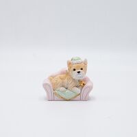 ΣΤΟΛΙΔΙ ΠΟΛΥΡΕΖΙΝ, ΣΚΥΛΑΚΙ ΣΕ ΚΑΝΑΠΕ, ΠΑΛ ΧΡΩΜΑ, 7x5.5cm