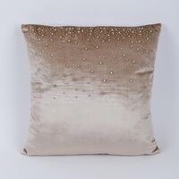 ΜΑΞΙΛΑΡΙ, ΜΠΕΖ ΒΕΛΟΥΔΟ ΜΕ ΣΤΡΑΣ, 45x45cm