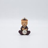 ΣΤΟΛΙΔΙ ΠΟΛΥΡΕΖΙΝ, ΑΡΚΟΥΔΑΚΙ ΚΑΘΙΣΤΟ VINTAGE ΜΕ ΡΟΛΟΙ, 5x7.5cm