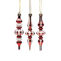 ΠΛΑΣΤΙΚΟΣ ΣΤΑΛΑΚΤΙΤΗΣ, ΚΟΚΚΙΝΟ ΜΕ ΛΕΥΚΟ, ΣΕΤ 3ΤΜΧ, 13cm