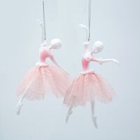 ΝΕΡΑΙΔΑ ΑΚΡΥΛΙΚΗ ΡΟΖ, 2 ΣΧΕΔΙΑ, 11x2x15cm