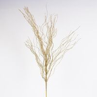 ΚΛΑΔΙ ΚΥΜΑΤΙΣΤΟ, ΧΡΥΣΟ, 83cm