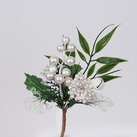 ΠΙΚΑΚΙ ΜΕ ΛΕΥΚΑ BERRIES ΚΑΙ ΚΟΥΔΟΥΝΑΚΙ, 20cm