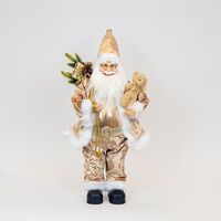 ΑΗ ΒΑΣΙΛΗΣ ΜΕ ΣΑΜΠΑΝΙ ΡΟΥΧΑ ΚΑΙ ΑΡΚΟΥΔΑΚΙ, 45cm