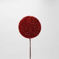 ΚΟΚΚΙΝΟ ΓΛΥΦΙΤΖΟΥΡΙ ΜΕ GLITTER, 15x51cm