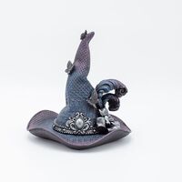 ΚΑΠΕΛΟ ΜΑΓΙΣΣΑΣ, ΜΕ ΑΓΚΡΑΦΑ, HALLOWEEN, 18.3x16.5x18.8cm