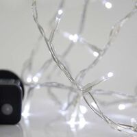 ΣΕΙΡΑ, 240 LED 3mm, 31V ΜΕΤΑΣΧΗΜΑΤΙΣΤΗ, 8 ΠΡΟΓΡΑΜΜΑΤΑ, ΔΙΑΦΑΝΟ PVC ΚΑΛΩΔΙΟ, ΛΕΥΚΟ LED ΑΝΑ 5cm, ΠΡΟΕΚΤΑΣΗ ΠΑΡΟΧΗΣ 3m, ΙΡ44