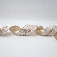 ΚΟΡΔΕΛΑ ΠΟΛΥΤΕΛΕΙΑΣ, ΜΠΕΖ ΒΕΛΟΥΔΟ ΜΕ GLITTER MERRY CHRISTMAS, 914x10cm