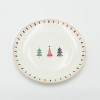 ΠΙΑΤΟ ΜΕ ΧΡΩΜΑΤΙΣΤΑ ΔΕΝΤΡΑΚΙΑ, ΣΕΤ 2ΤΜΧ, 20cm