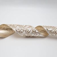 ΚΟΡΔΕΛΑ ΠΟΛΥΤΕΛΕΙΑΣ, ΜΠΕΖ  ΒΕΛΟΥΔΟ ΜΕ ΣΑΜΠΑΝΙ ΛΕΠΤΟΜΕΡΕΙΕΣ, 914x10cm