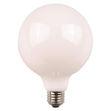 ΛΑΜΠΑ LED ΓΛΟΜΠΟΣ G125 CROSSED FILAMENT 11W Ε27  4000K 220-240V MILKY