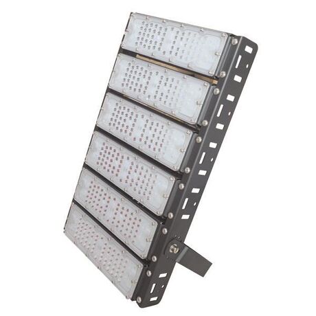 ΠΡΟΒΟΛΕΑΣ LED SMD 6Χ50/300W AC100-240V ΜΑΥΡΟΣ IP65 6500K PLUS