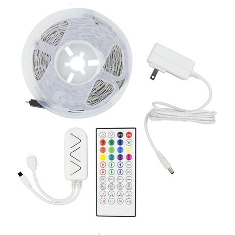 ΤΑΙΝΙΑ LED PIXEL KIT RGB 5 ΜΕΤΡΩΝ 12V + DRIVER + Wifi CONTROLLER ΜΕ ΜΟΥΣΙΚΗ IP20