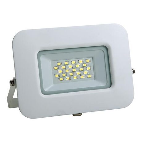 ΠΡΟΒΟΛΕΑΣ LED 20W SMD ΒΑΣΗ 360° ΛΕΥΚΟΣ IP65 6500K PLUS