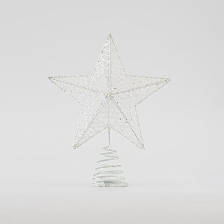 ΚΟΡΥΦΗ ΔΕΝΤΡΟΥ, ΛΕΥΚΗ, ΠΛΕΓΜΑ, 20x25cm