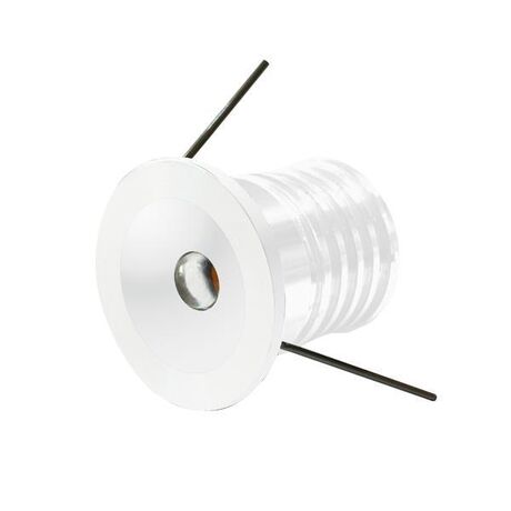 ΦΩΤΙΣΤΙΚΟ ΧΩΝΕΥΤΟ LED Φ30 1W 12V IP22 3000Κ ΛΕΥΚΟ PLUS