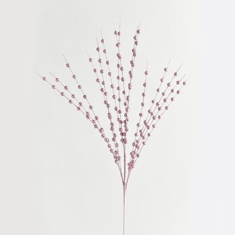 ΚΛΑΔΙ, ΜΕ 15 ΠΑΡΑΚΛΑΔΙΑ ΚΑΙ ΡΟΖ ΠΕΡΛΕΣ