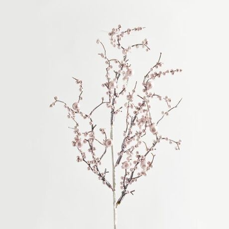 ΚΛΑΔΙ, ΜΕ ΡΟΖ ΠΕΡΛΕΣ, 72cm