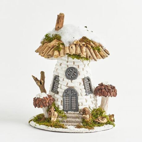 ΣΠΙΤΑΚΙ ΜΑΝΙΤΑΡΙ, ΦΩΤΙΖΟΜΕΝΟ, ΜΠΑΤΑΡΙΑΣ, 18,5x17,5x25cm