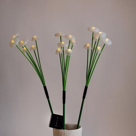 ΣΕΙΡΑ, 3 ΣΕΤ ΠΛΑΣΤΙΚΑ ΜΑΝΙΤΑΡΙΑ 75cm, 6 ΚΛΑΔΙΑ ΤΟ ΚΑΘΕ ΣΕΤ, ΗΛΙΑΚΟ ΣΥΛΛΕΚΤΗ ΜΕ ΑΙΣΘΗΤΗΡΑ ΦΩΤΟΣ, 18 ΘΕΡΜΑ ΛΕΥΚΑ LED, ΠΡΟΕΚΤΑΣΗ ΠΑΡΟΧΗΣ 1m, IP44