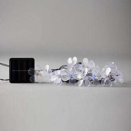 ΣΕΙΡΑ, 80 LED 5mm, ΛΟΥΛΟΥΔΙΑ, ΗΛΙΑΚΟ ΣΥΛΛΕΚΤΗ ΜΕ ΑΙΣΘΗΤΗΡΑ ΦΩΤΟΣ, 8 ΠΡΟΓΡΑΜΜΑΤΑ, ΠΡΑΣΙΝΟ PVC ΚΑΛΩΔΙΟ, ΧΡΩΜΑΤΙΣΤΟ LED ΑΝΑ 10cm, ΠΡΟΕΚΤΑΣΗ ΠΑΡΟΧΗΣ 1m, ΙΡ44