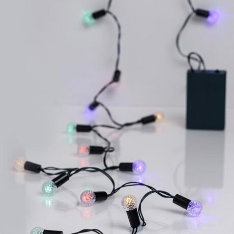 ΣΕΙΡΑ, 20 LED 5mm, ΔΙΑΚΟΣΜΗΤΙΚEΣ VINTAGE ΜΠΑΛΙΤΣΕΣ 1.5cm, ΜΠΑΤΑΡΙΑΣ 3xΑΑ, ΧΡΟΝΟΔΙΑΚΟΠΤΗ, ΠΡΑΣΙΝΟ PVC ΚΑΛΩΔΙΟ, ΧΡΩΜΑΤΙΣΤΟ LED ANA 10cm, ΠΡΟΕΚΤΑΣΗ ΠΑΡΟΧΗΣ 30cm, IP20