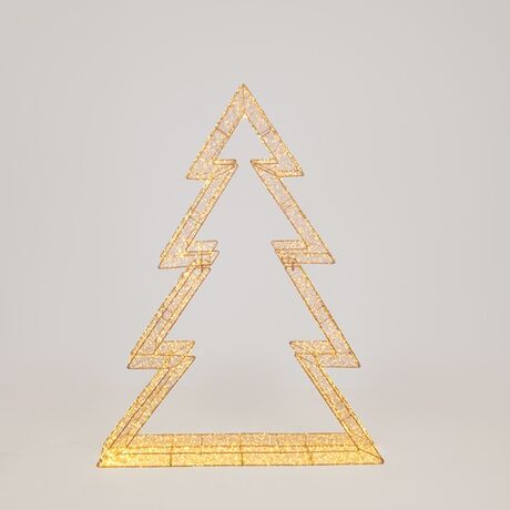 ΔΕΝΤΡΟ ΦΩΤΙΖΟΜΕΝΟ 130cm, 6000 MINI LED, 31V ΜΕΤΑΣΧΗΜΑΤΙΣΤΗ, ΜΠΡΟΝΖΕ ΧΑΛΚΙΝΟ ΚΑΛΩΔΙΟ, ΜΠΡΟΝΖΕ ΜΕΤΑΛΛΙΚΟΣ ΣΚΕΛΕΤΟΣ, ΘΕΡΜΟ ΛΕΥΚΟ LED, ΠΡΟΕΚΤΑΣΗ ΠΑΡΟΧΗΣ 5m, IP44