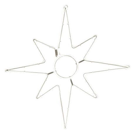 DIY, ΑΣΤΕΡΙ ΒΗΘΛΕΕΜ, ΝΕΟΝ ΦΩΤΟΣΩΛΗΝΑ 75cm, ΕΠΕΚΤΑΣΗ, ΠΡΟΕΚΤΑΣΗ ΠΑΡΟΧΗΣ 1m, IP44 (ΧΩΡΙΣ ΠΑΡΟΧΗ)