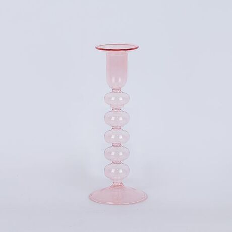 ΓΥΑΛΙΝΟ ΚΗΡΟΠΗΓΙΟ, ΦΟΥΣΚΑ, ΡΟΖ, 8x25.5cm