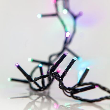 ΣΕΙΡΑ, 300 LED 3mm, 31V ΜΕΤΑΣΧΗΜΑΤΙΣΤΗ, 4 ΕΠΕΚΤΑΣΕΙΣ ΕΩΣ 3 ΣΕT, ΠΡΑΣΙΝΟ PVC ΚΑΛΩΔΙΟ, ΟΠΑΛ (ΜΠΛΕ/ΠΡΑΣΙΝΟ/ΜΩΒ/ΡΟΖ) LED ΑΝΑ 5cm, ΠΡΟΕΚΤΑΣΗ ΠΑΡΟΧΗΣ 3m, IP44