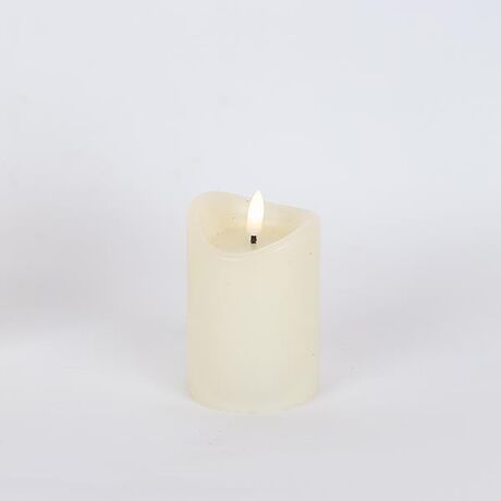 ΚΕΡΙ ΜΠΑΤΑΡΙΑΣ ΜΕ  ΦΛΟΓΑ, ΛΕΥΚΟ, ΜΕ ΧΡΟΝΟΔΙΑΚΟΠΤΗ, 7x10cm