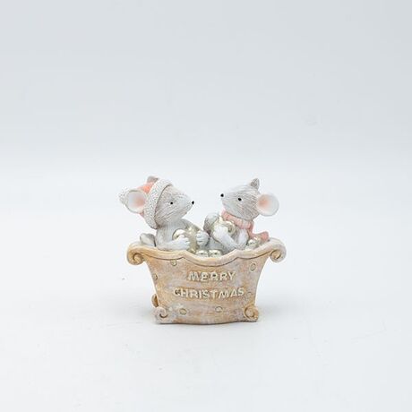 ΔΙΑΚΟΣΜΗΤΙΚΟ ΠΟΛΥΡΕΖΙΝ, ΠΟΝΤΙΚΑΚΙΑ ΣΕ ΜΠΑΝΙΕΡΑ, 9x7cm