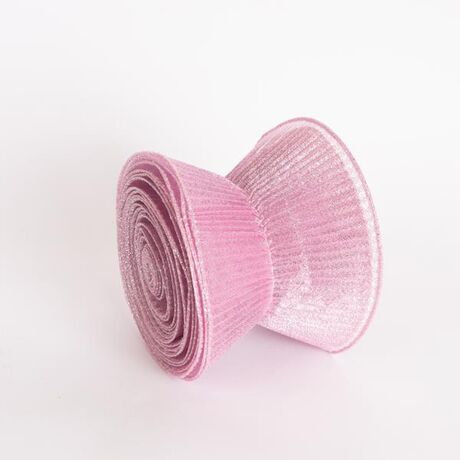 ΚΟΡΔΕΛΑ ΣΠΙΡΑΛ, ΡΟΖ, 500x12cm