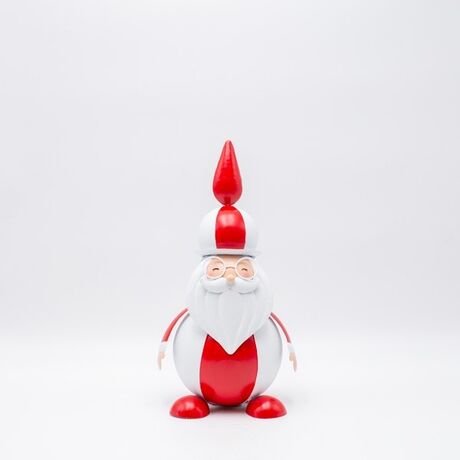 ΑΓΙΟΣ ΒΑΣΙΛΗΣ, CANDY, ΜΕΤΑΛΛΙΚΟΣ, 14x13x30cm