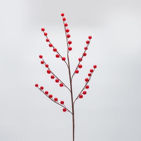 ΚΛΑΔΙ ΜΕ ΚΟΚΚΙΝΑ BERRIES, 72cm