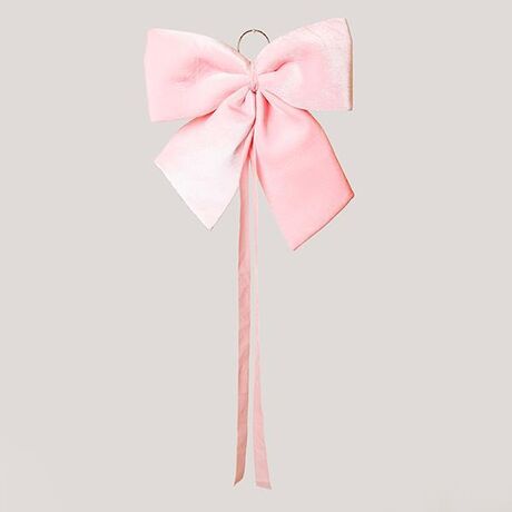 ΦΙΟΓΚΟΣ, ΒΕΛΟΥΔΙΝΟΣ ΡΟΖ, ΜΕ ΚΟΡΔΕΛΑ, 44cm