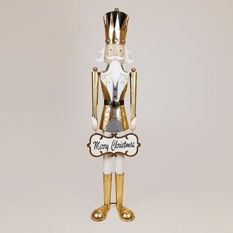 ΚΑΡΥΟΘΡΑΥΣΤΗΣ ΜΕ ΠΙΝΑΚΙΔΑ, ΜΕΤΑΛΛΙΚΟΣ, ΧΡΥΣΟΣ, 27.30x27.95x165cm