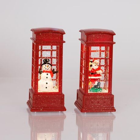 ΦΩΤΙΖΟΜΕΝΟΣ ΤΗΛΕΦΩΝΙΚΟΣ ΘΑΛΑΜΟΣ, ΜΕ ΝΕΡΟ ΣΤΟ ΕΣΩΤΕΡΙΚΟ, ΜΠΑΤΑΡΙΑΣ 3*LR44, ΘΕΡΜΟ ΛΕΥΚΟ LED, 5,4x5,4*12cm, 2 ΣΧΕΔΙΩΝ, IP20, DISPLAY BOX (16pcs)