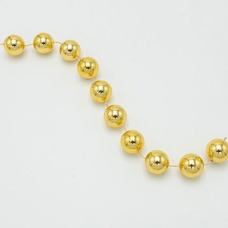 ΑΛΥΣΙΔΑ ΜΕ ΧΡΥΣΕΣ ΠΕΡΛΕΣ, 20mm, 270cm