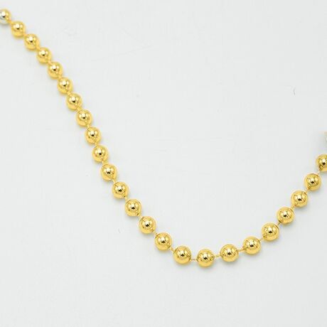 ΑΛΥΣΙΔΑ ΜΕ ΧΡΥΣΕΣ ΠΕΡΛΕΣ, 8mm, 1000cm