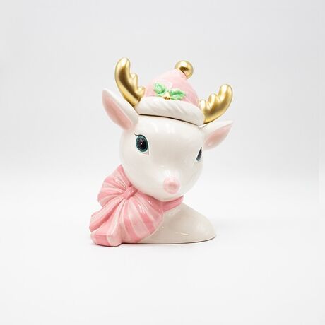 ΜΠΙΣΚΟΤΙΕΡΑ ΕΛΑΦΑΚΙ, ΜΕ ΧΡΥΣΑ ΚΕΡΑΤΑ, ΔΙΑΚΟΣΜΗΤΙΚΗ, 20x23.5cm