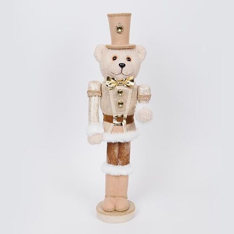 ΑΡΚΟΥΔΟΣ ΣΤΡΑΤΙΩΤΗΣ ΜΕ ΣΑΜΠΑΝΙ ΡΟΥΧΑ, 53cm