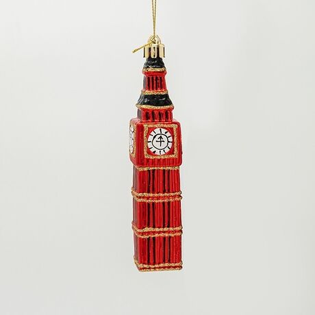 ΠΛΑΣΤΙΚΟ ΣΤΟΛΙΔΙ, BIG BEN, ΚΟΚΚΙΝΟ, 13.5cm