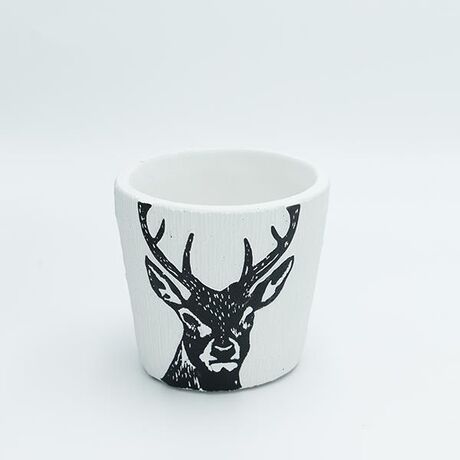 ΚΑΣΠΟ ΑΠΌ ΤΣΙΜΕΝΤΟ, ΜΕ ΤΑΡΑΝΔΟ, 10.5x10.5x10cm