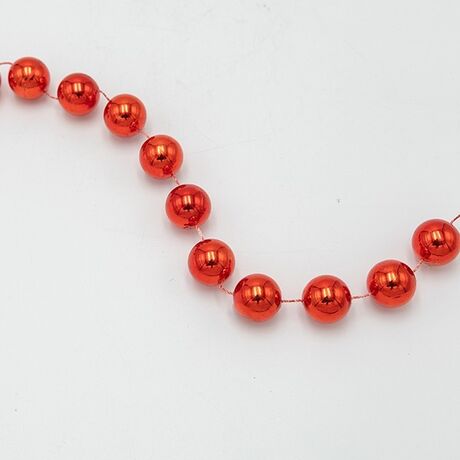 ΑΛΥΣΙΔΑ ΜΕ ΚΟΚΚΙΝΕΣ ΠΕΡΛΕΣ, 20mm, 280cm