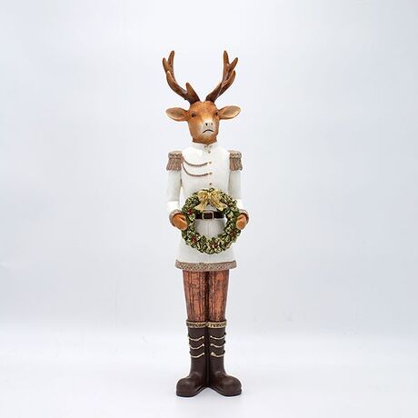 ΤΑΡΑΝΔΟΣ ΠΟΛΥΡΕΖΙΝ, ΜΕ ΣΤΕΦΑΝΙ, 41.5cm