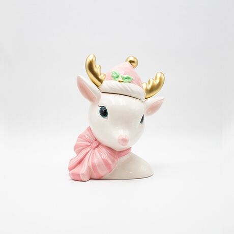 ΜΠΙΣΚΟΤΙΕΡΑ ΕΛΑΦΑΚΙ, ΜΕ ΧΡΥΣΑ ΚΕΡΑΤΑ, ΔΙΑΚΟΣΜΗΤΙΚΗ, 23x28cm