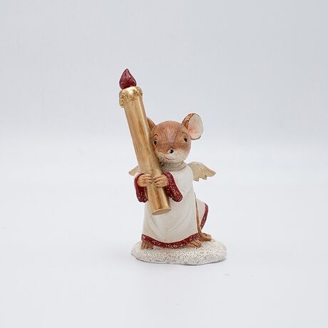 ΔΙΑΚΟΣΜΗΤΙΚΟ ΠΟΛΥΡΕΖΙΝ, ΠΟΝΤΙΚΑΚΙ ΑΓΓΕΛΑΚΙ, 6.5x12cm